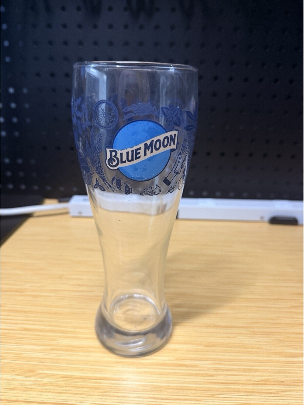 Blue Moon Pilsner Glass tall